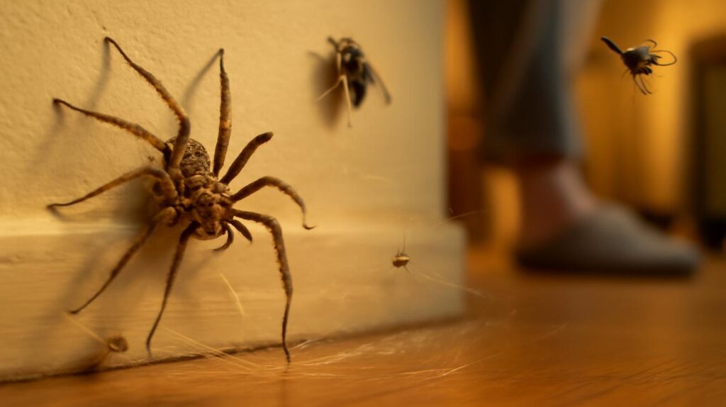 Warum Sie Spinnen in der Wohnung nicht töten sollten